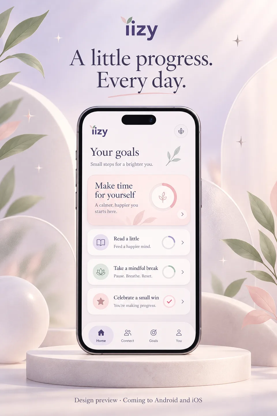 Plan your days — illustrated design preview